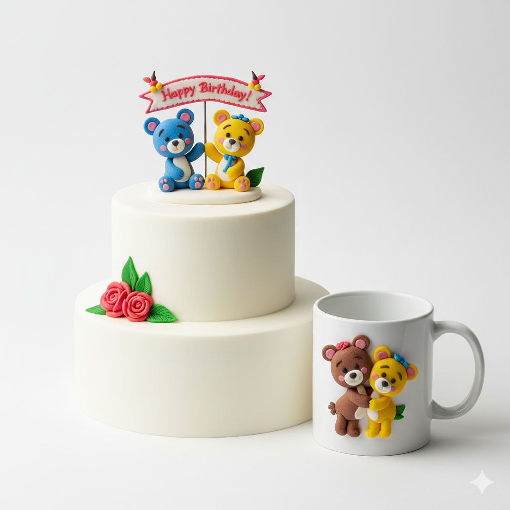 Figuras en porcelana fría